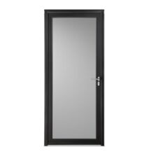 Porte d'entrée ADENORA aluminium vitrage Antélio argent sur-mesure