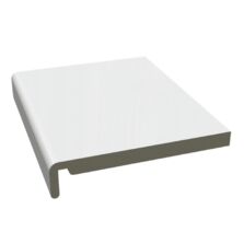 Planche de rive cellulaire | Réf. 515200-5.00 en PVC blanc
