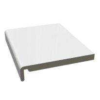 Planche de rive cellulaire | Réf. 515200-5.00 en PVC blanc