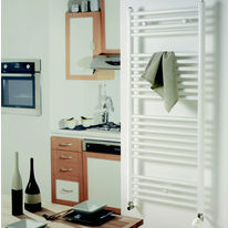 Sèche-serviettes vertical à eau chaude | Atoll