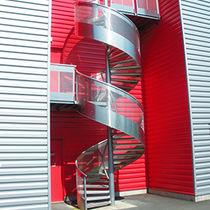 Escalier design hélicoïdal de sécurité  | Escalier Voilalu
