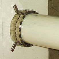 Manchon universel coupe-feu jusqu'à 4 heures pour tubes PVC et PE | PROMASTOP U