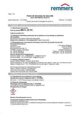 SYSTEME D'ETANCHEITE COMPOSITE | MB FL2K 