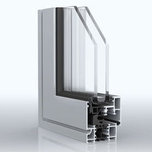 Fenêtre et porte-fenêtre aluminium hautes performances à ouvrant visible ou caché | WICLINE