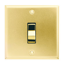 Appareillages en laiton avec plaque chanfreinée | Mémoire