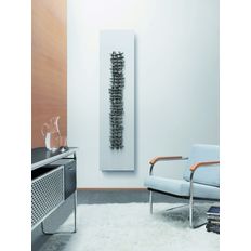 Panneau rayonnant électrique à sculpture céramique en façade | Arteplano Raku Electrique