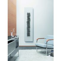 Panneau rayonnant électrique à sculpture céramique en façade | Arteplano Raku Electrique