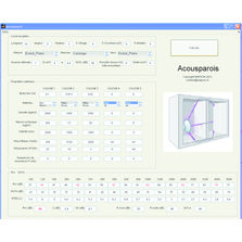 Logiciel de calcul acoustique | Acousparois