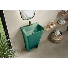 Lavabo colonne en forme pyramidale sculpturale | ICON SLATE