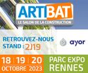 AYOR expose au salon Artibat, du 18 au 20 octobre 2023, à Rennes.