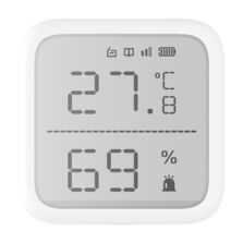 Détecteur de température radio | DS-PDTPH-E-WE Hikvision AX Pro blanc