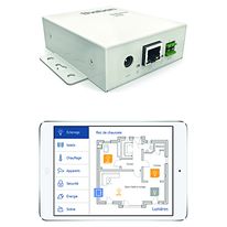 Visualisation KNX pour le contrôle des systèmes de domotique | TheServa S110