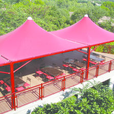 Abri métallo-textile de type chapiteau | Airone