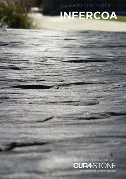 Revêtement pour murs et sols intérieurs et extérieurs | QUARTZITE NOIR INFERCOA