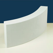 Bloc de béton cellulaire courbe | Le courbe