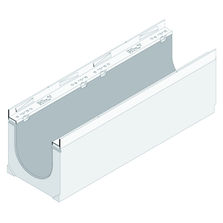 Caniveau de 29 cm de largeur pour zones à trafic lourd | Faserfix Super 200