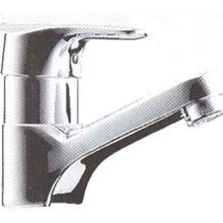 Mitigeurs monocommandes à limiteur de débit pour salle de bains et cuisine | Hansaprado