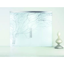 Porte en verre coulissante escamotable | Albero