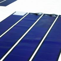 Membrane d'étanchéité TPO intégrant des cellules photovoltaïques | Flagsolar