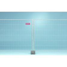 Panneau de clôture mobile en acier | Tempofor F2 Médium