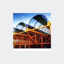 Voûte filante en polycarbonate jusqu'à 6 m de portée