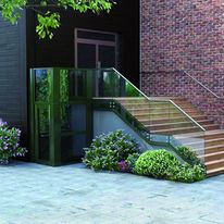 Elévateur PMR à machinerie intégrée | ELENA