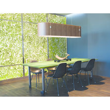 Panneau de verre avec inclusion de décors | Glass