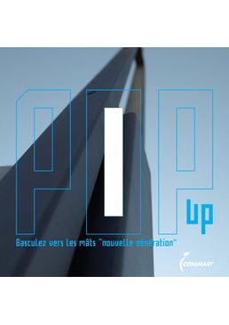 Mât en acier à double bras articulé | Pop'up