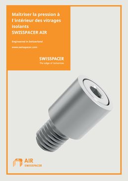 Solution d’équilibrage de la pression dans les vitrages isolants | SWISSPACER Air