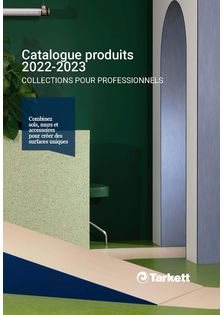 Catalogue produits 2022