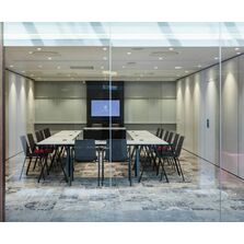 Cloison bord-à-bord en acier coupe-feu - EI90 | Gamme SteelTeq