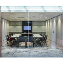 Cloison bord-à-bord en acier coupe-feu - EI90 | Gamme SteelTeq