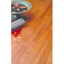 Parquet massif style pont de bateau | Kempas massif