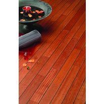 Parquet massif style pont de bateau | Kempas massif