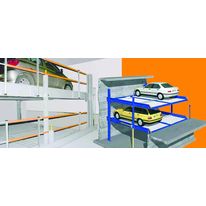 Parking mécanisé modulable pour stationnement ou stockage jusqu'à 4 véhicules | 2082 parking