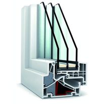 Menuiserie mixte à ouvrant caché et verrouillage à clapet | KF 500