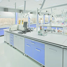 Stratifié compact pour aménagement intérieur en milieu hospitalier | Labgrade Compact Print HPL