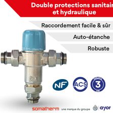 Limiteur thermostatique pour le réglage d'ECS | SOMATHERM