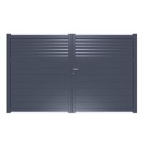 Portail battant en aluminium Valmy | LAPEYRE SERVICES