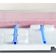 Sol chauffant-rafraîchissant avec chape mince haute conductivité | Thermactif