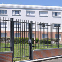 Portail pivotant à barreaudage tubulaire pour tout type de site | Primalis portail pivotant