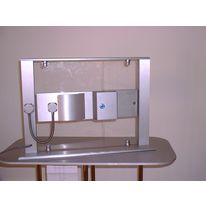 Bandeau à coupure pour porte glace avec encoches | SEVM 125