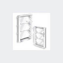 Châssis à lames de verre pour ventilation | 327