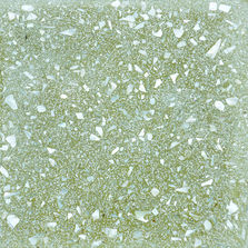 Carreau de ciment granito avec inclusions de nacre | Terrazzo nacre