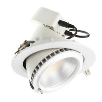 Projecteur encastré LED pour illumination d'accentuation de 38 W de puissance | Projecteur LED rond orientable 38W IP20 3000K