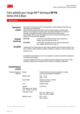 Film pour vitrages à effet dichroïque chaud ou froid| 3M Dichroïque