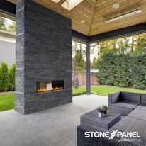 Panneau de parement mural en pierre naturelle | STONEPANEL® INFERCOA