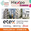 Cedral sera présent au Salon H'EXPO Pavillon A4 - Stand E16: venez découvrir nos solutions pour l’habitat social