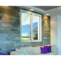 Fenêtre aluminium à ouvrant caché jusqu'à 2 vantaux | Ouvrant Caché