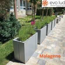 Jardinière pour espace public | MALAGENO